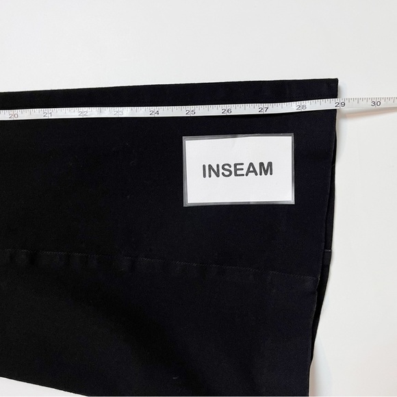 Boden Bi-Stretch Flare Trousers 6R black mid rise solid pants office work casual - Picture 13 of 13